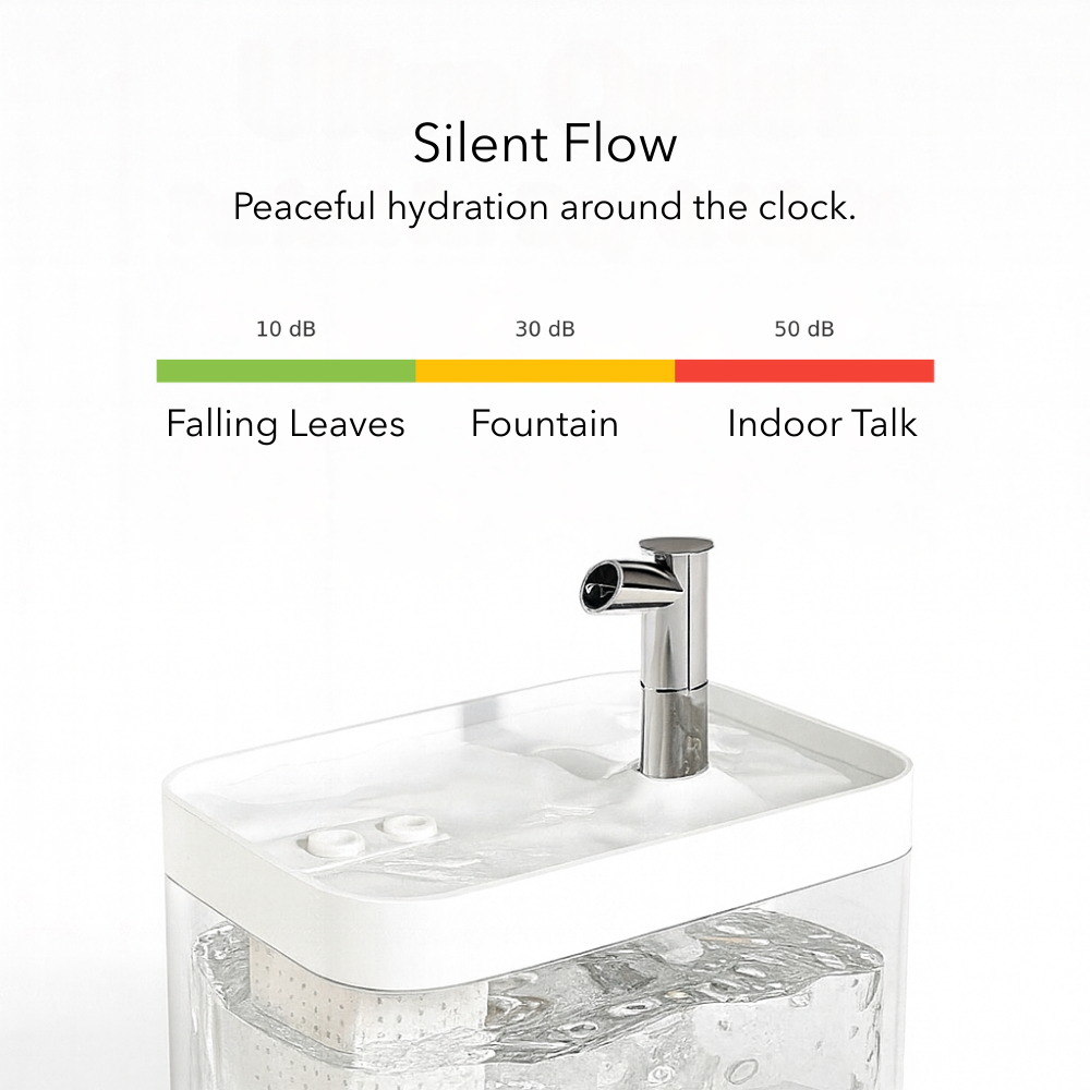 PurrFlow™ Pro – Smart Pet Water Fountain