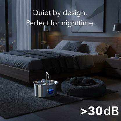 PurrFlow™ Pro - Smart Pet Water Fountain