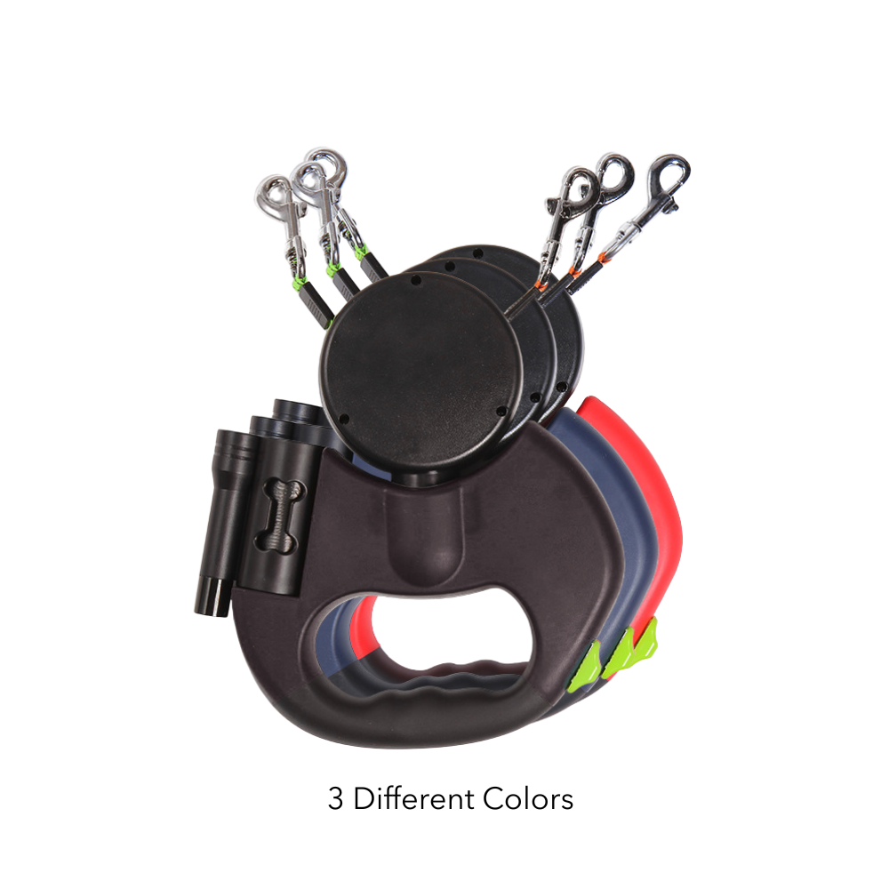 PawLink™ Pro – Dual Retractable Dog Leash
