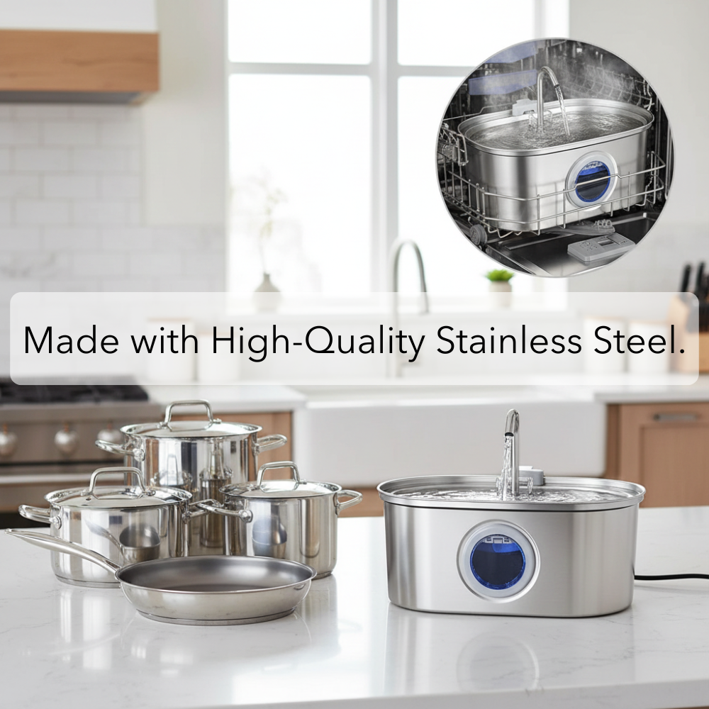 PurrFlow™ Pro - Smart Pet Water Fountain