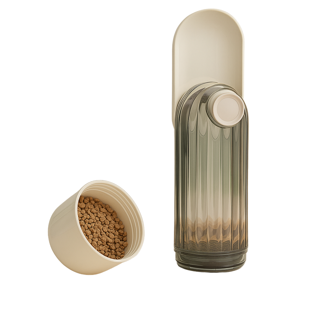 PawSip™ Pro – 2-in-1 Travel Hydration Bottle