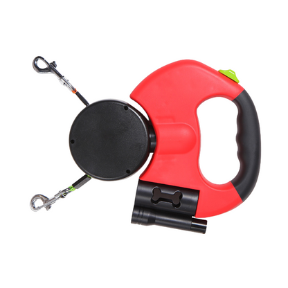 PawLink™ Pro – Dual Retractable Dog Leash