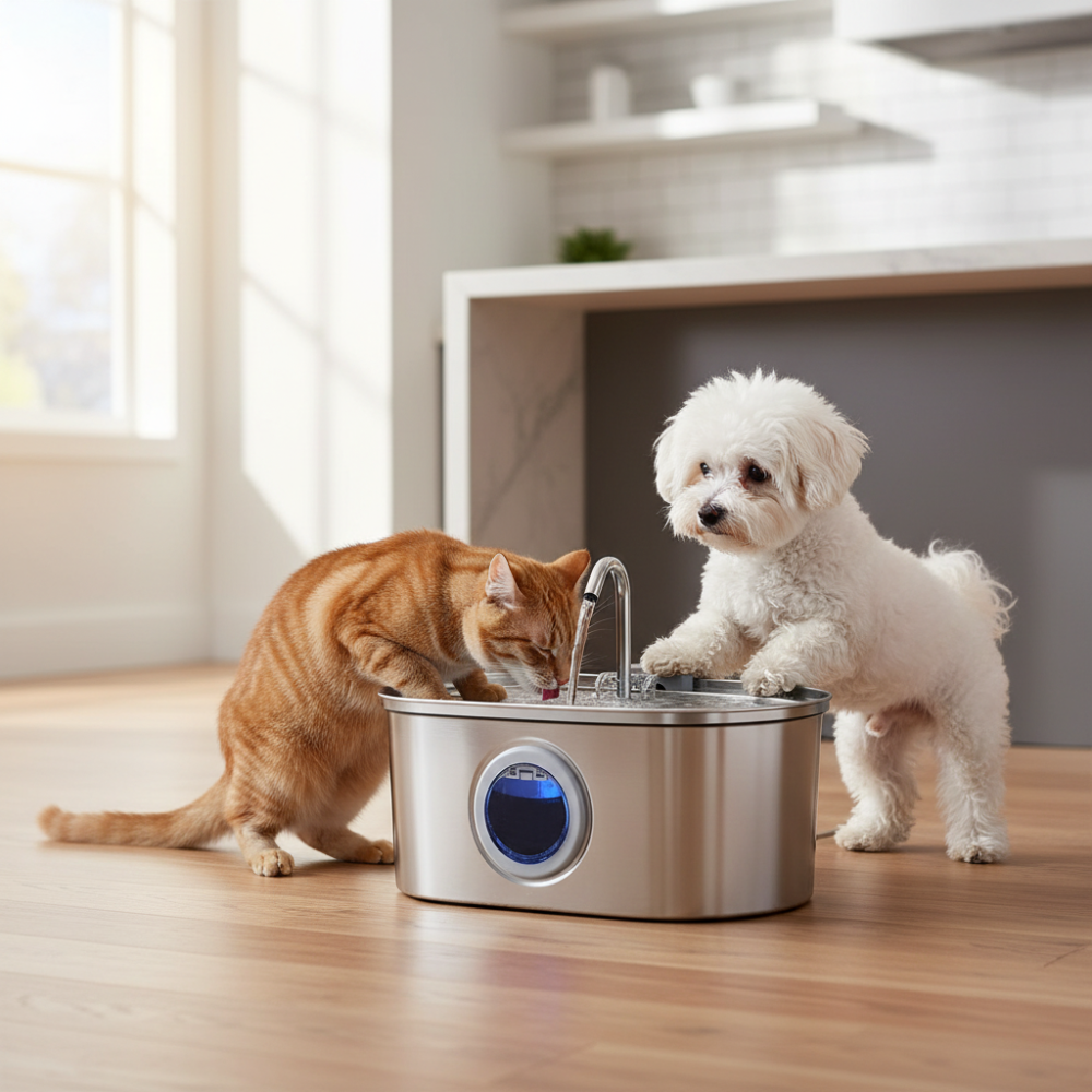 PurrFlow™ Pro - Smart Pet Water Fountain