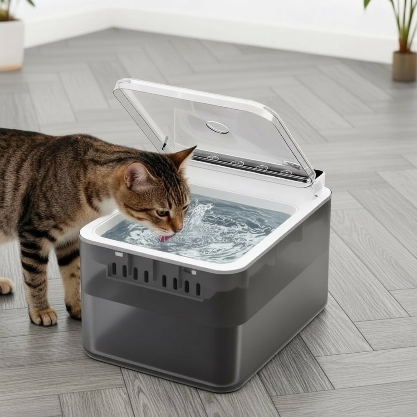 PurrFlow™ Pro - Smart Pet Water Fountain